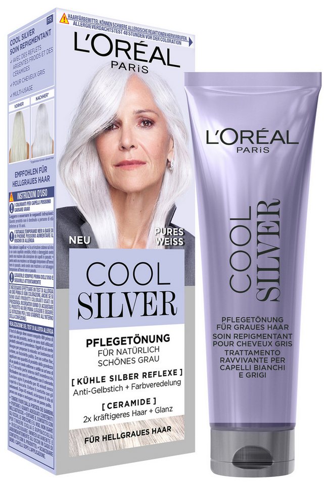 L'ORÉAL PARIS Coloration L'Oréal Paris Cool Silver Pflegetönung L'ORÉAL PARIS Coloration L'Oréal Paris Cool Silver Pflegetönung von L'ORÉAL PARIS