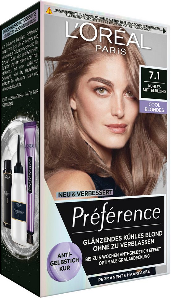 L'ORÉAL PARIS Coloration L'Oréal Paris Préférence Cool Blondes von L'ORÉAL PARIS