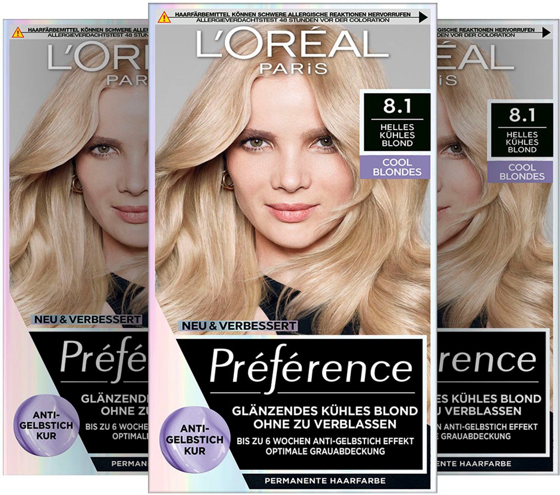 L'ORÉAL PARIS Coloration L'Oréal Paris Préférence Cool Blondes von L'ORÉAL PARIS