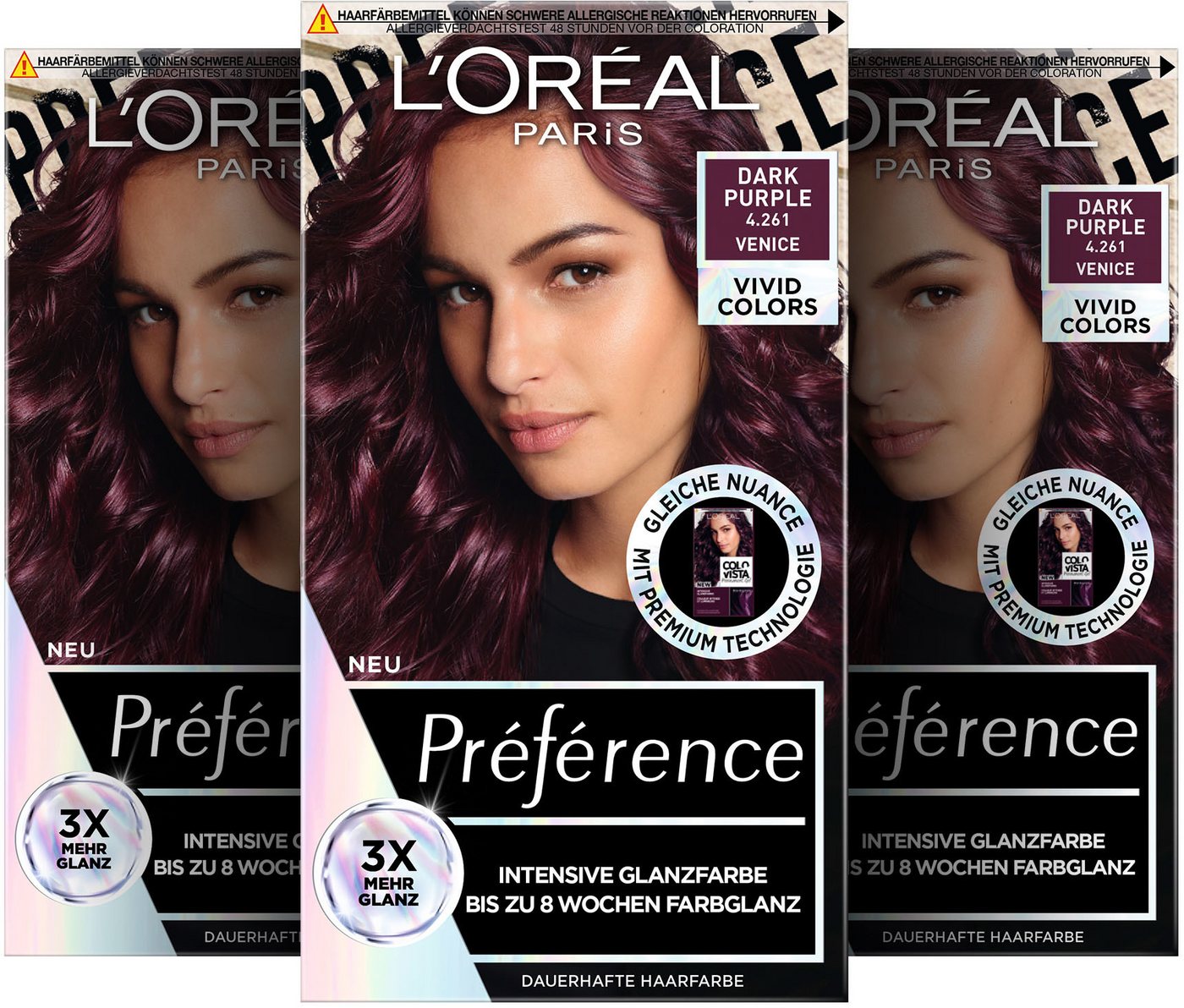 L'ORÉAL PARIS Coloration L'Oréal Paris Préférence Vivid Colors von L'ORÉAL PARIS