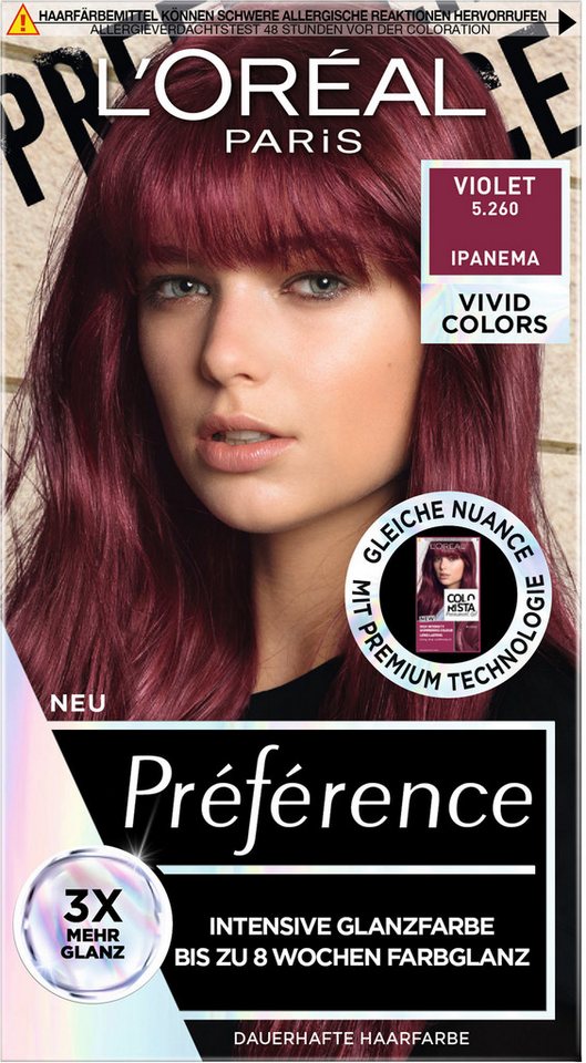 L'ORÉAL PARIS Coloration L'Oréal Paris Préférence Vivid Colors von L'ORÉAL PARIS