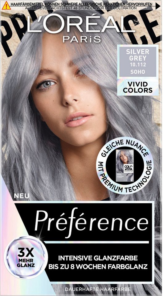 L'ORÉAL PARIS Coloration Préférence Vivid Colors, mit pflegender Formel von L'ORÉAL PARIS