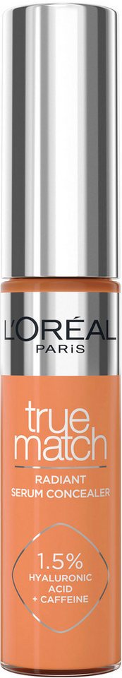 L'ORÉAL PARIS Concealer True Match Radiant Serum Concealer, mit hoher Deckkraft von L'ORÉAL PARIS