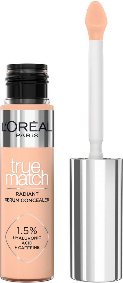 L'ORÉAL PARIS Concealer True Match Radiant Serum Concealer, mit hoher Deckkraft von L'ORÉAL PARIS