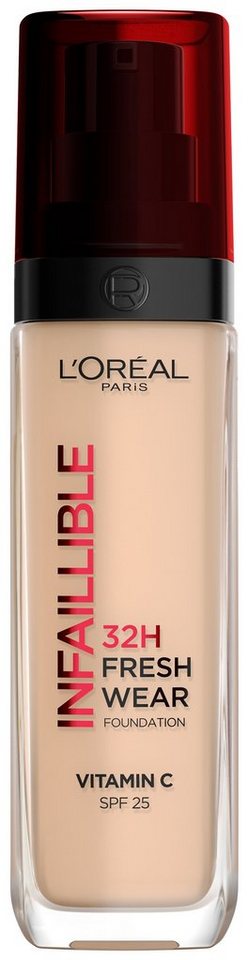 L'ORÉAL PARIS Foundation Infaillible 32H Fresh Wear Make-up, mit langanhaltender Formel von L'ORÉAL PARIS