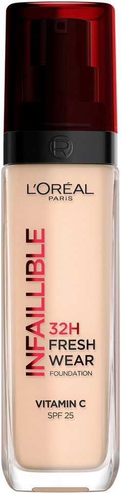 L'ORÉAL PARIS Foundation Infaillible 32H Fresh Wear Make-up, mit langanhaltender Formel von L'ORÉAL PARIS