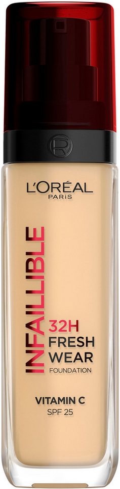 L'ORÉAL PARIS Foundation Infaillible 32H Fresh Wear Make-up, mit langanhaltender Formel von L'ORÉAL PARIS