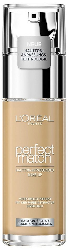 L'ORÉAL PARIS Foundation Make up, Flüssige Foundation mit Hyaluron und Aloe Vera von L'ORÉAL PARIS