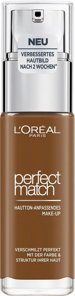 L'ORÉAL PARIS Foundation Perfect Match Make-Up, mit langanhaltender Formel von L'ORÉAL PARIS