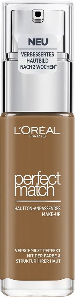 L'ORÉAL PARIS Foundation Perfect Match Make-Up, mit langanhaltender Formel von L'ORÉAL PARIS