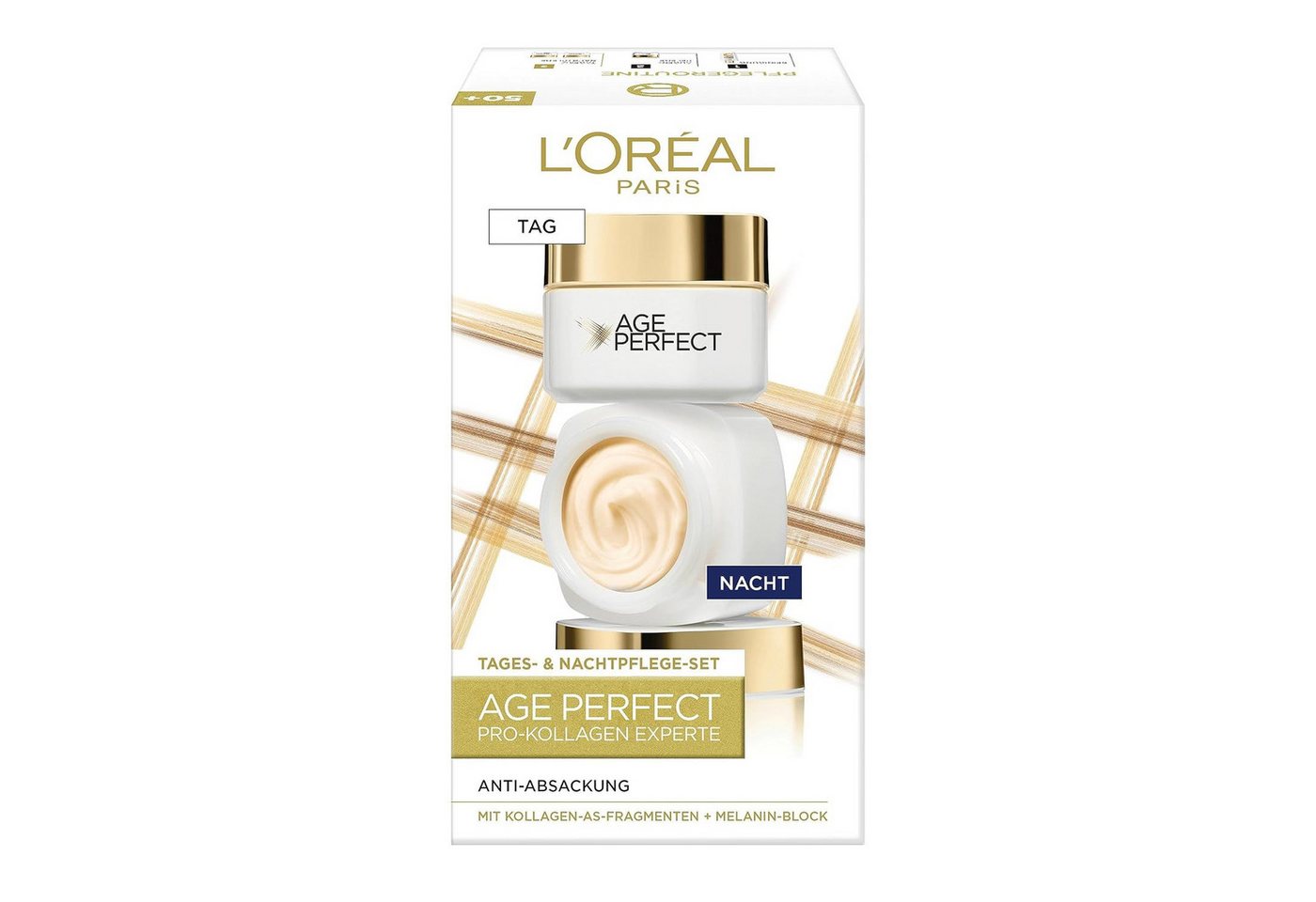 L'ORÉAL PARIS Gesichtspflege-Set Gesichtspflegeset,Tages- & Nachtpflege, Age Perfect Pro, Experte, 1-tlg. von L'ORÉAL PARIS