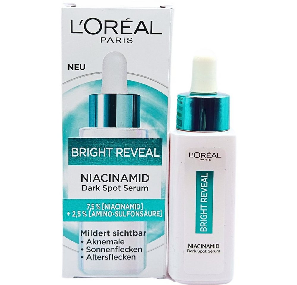 L'ORÉAL PARIS Gesichtsserum Bright Reveal Niacinamid Dark Spot Serum 30ml von L'ORÉAL PARIS