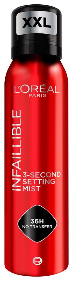 L'ORÉAL PARIS Gesichtsspray L'Oréal Paris Infaillible 3-Second Setting Mist XXL von L'ORÉAL PARIS