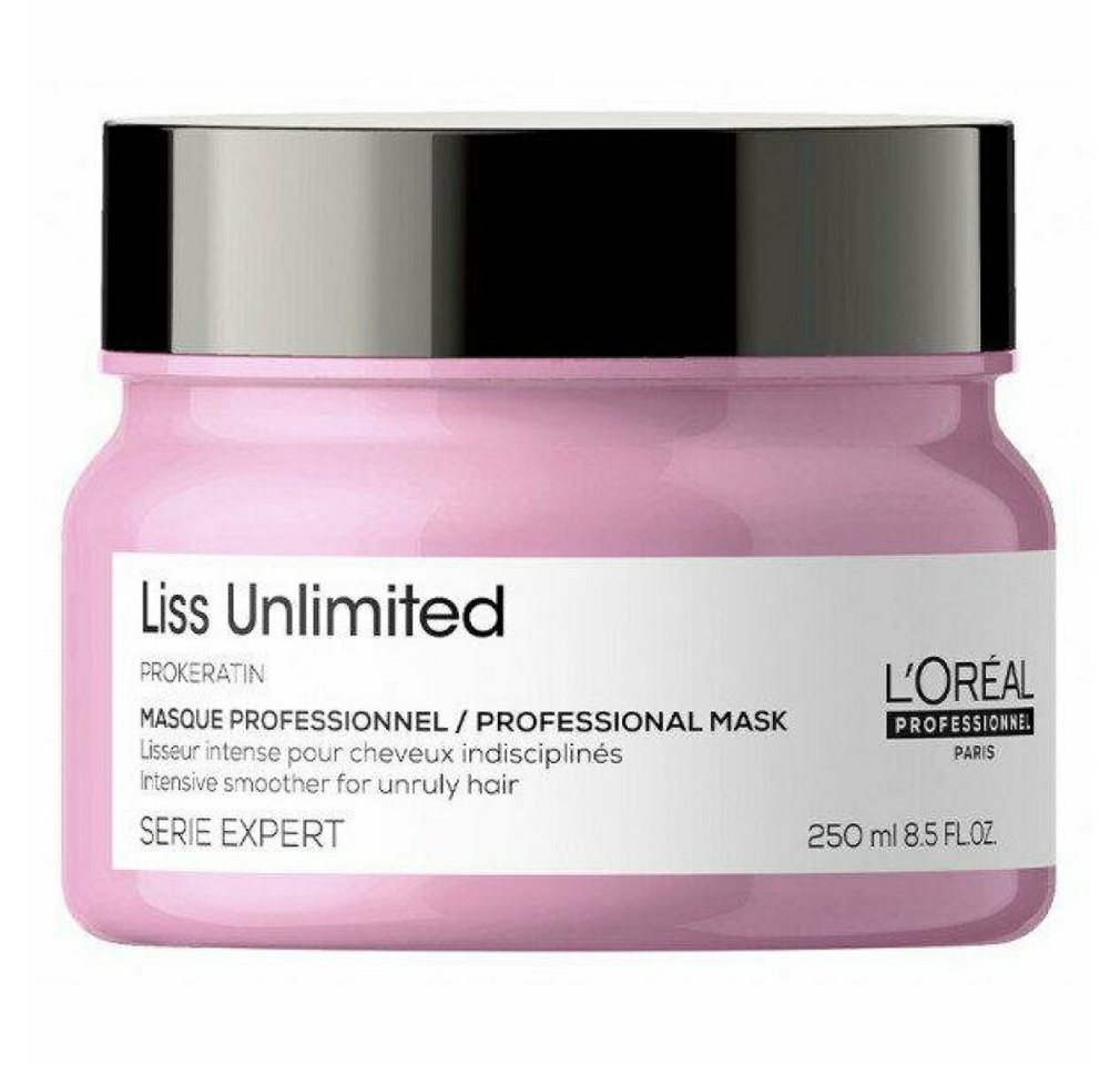 L'ORÉAL PARIS Haarkur Liss Unlimited Professional Mask 250ml L'ORÉAL PARIS Haarkur Liss Unlimited Professional Mask 250ml von L'ORÉAL PARIS