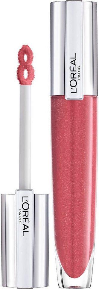 L'ORÉAL PARIS Lipgloss Brilliant Signature Plump-in-Gloss, mit natürlichen Inhaltstoffen von L'ORÉAL PARIS