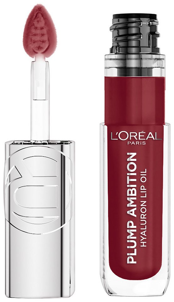 L'ORÉAL PARIS Lipgloss L'Oréal Paris Plump Ambition Hyaluron Lip Oil, mit Hyaluron von L'ORÉAL PARIS