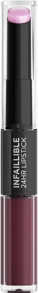 L'ORÉAL PARIS Lippenstift Infaillible 2-Step, mit natürlichen Inhaltstoffen von L'ORÉAL PARIS