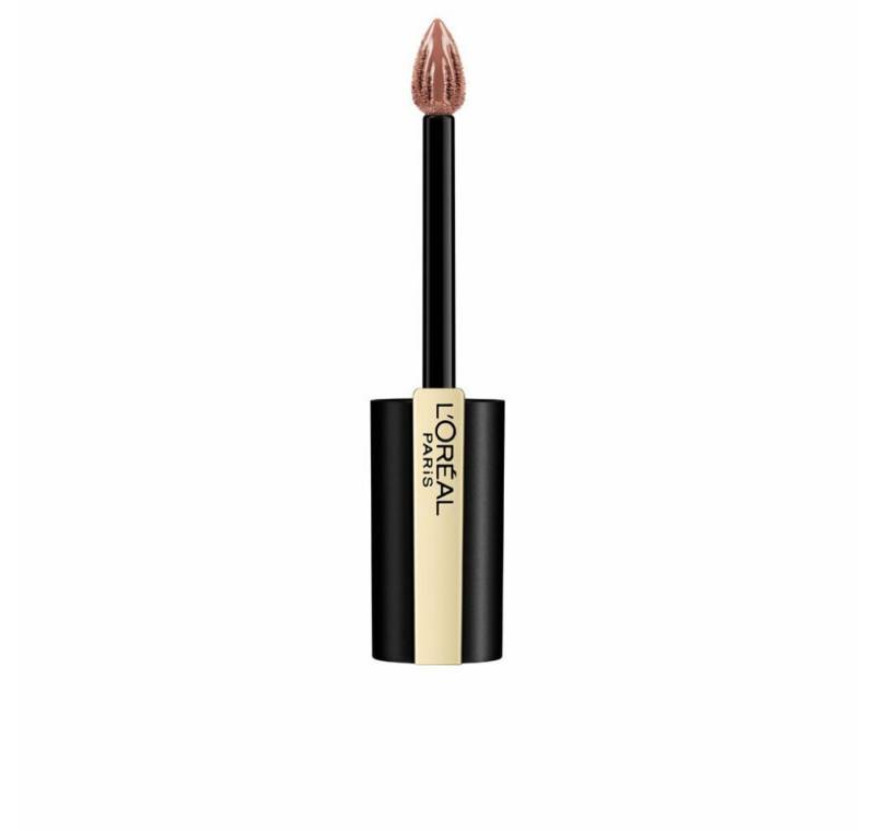 L'ORÉAL PARIS Lippenstift ROUGE SIGNATURE METALLICS liquid lipstick #201-stupefy 7ml von L'ORÉAL PARIS