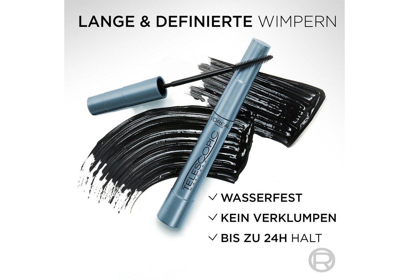 L'ORÉAL PARIS Mascara L'Oréal Paris Telescopic Waterproof Mascara von L'ORÉAL PARIS