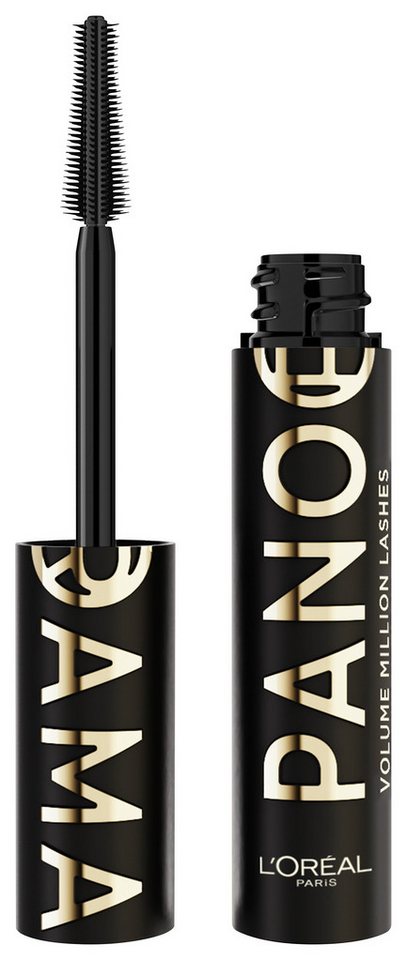 L'ORÉAL PARIS Mascara L'Oréal Paris Volume Million Lashes Panorama All Night Black, Definiert, verdichtet und verlängert, 1,4fach größer aussehende Augen. von L'ORÉAL PARIS