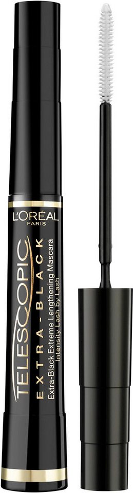 L'ORÉAL PARIS Mascara Telescopic Mascara Extra Black, mit patentierter flexibler Bürste von L'ORÉAL PARIS