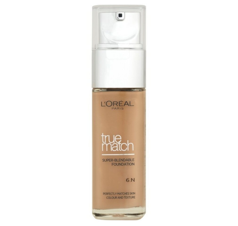 L'ORÉAL PARIS Primer True Match Foundation Hyaluronic Acid Natural Finish #6 Honey 30ml L'ORÉAL PARIS Primer True Match Foundation Hyaluronic Acid Natural Finish #6 Honey 30ml von L'ORÉAL PARIS