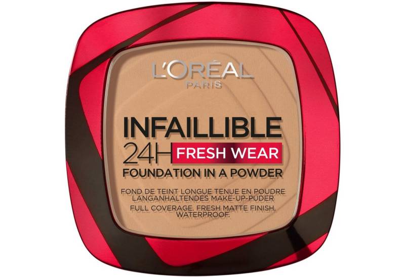 L'ORÉAL PARIS Puder Infaillible 24H Fresh Wear, mit langanhaltender Formel von L'ORÉAL PARIS