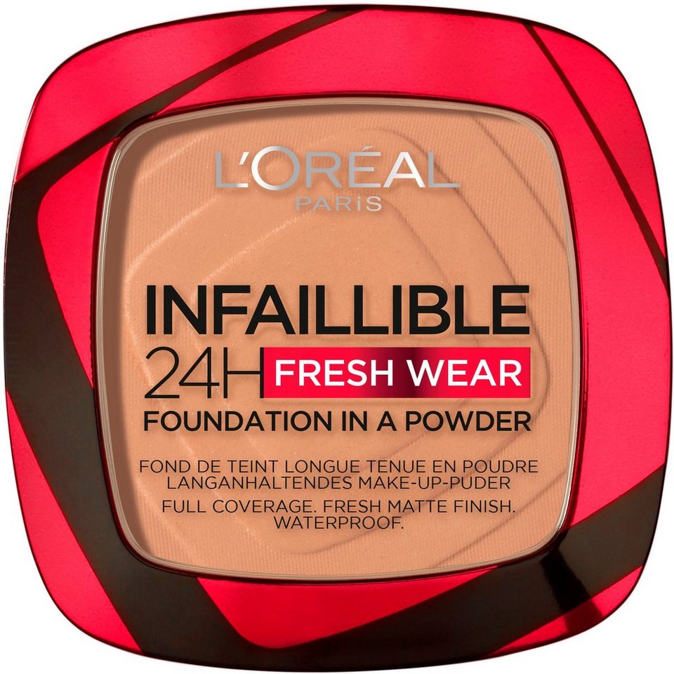L'ORÉAL PARIS Puder Infaillible 24H Fresh Wear, mit langanhaltender Formel von L'ORÉAL PARIS