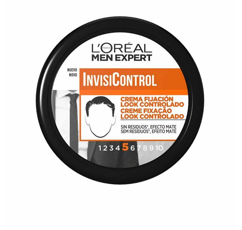 L'ORÉAL PARIS Styling-Creme MEN EXPERT INVISICONTROL crema fijación Nº8 150ml von L'ORÉAL PARIS