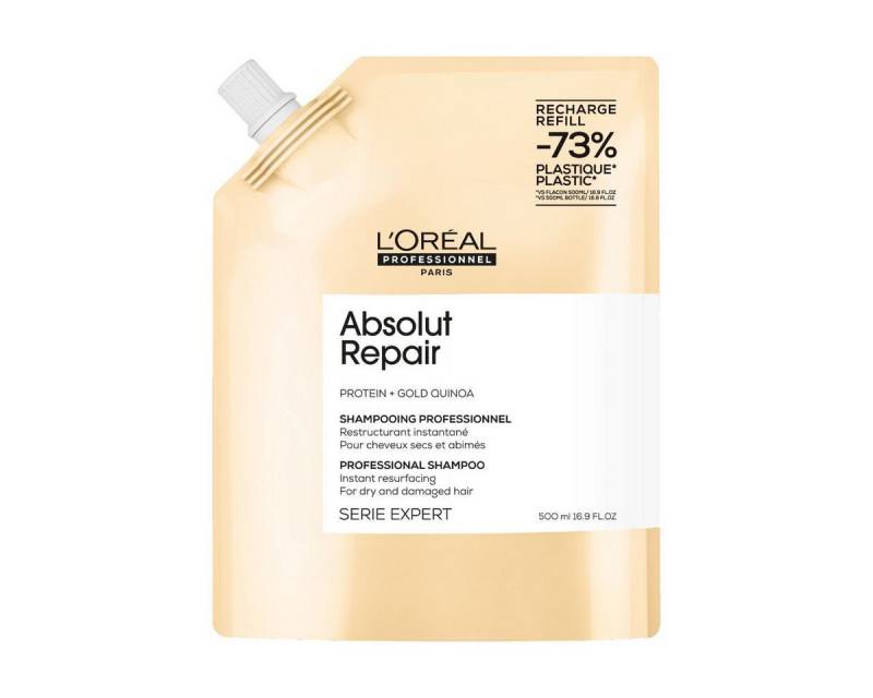 L'ORÉAL PROFESSIONNEL PARIS Haarelexier L'Oréal Absolut Repair Gold Shampoo Refill 500ml von L'ORÉAL PROFESSIONNEL PARIS