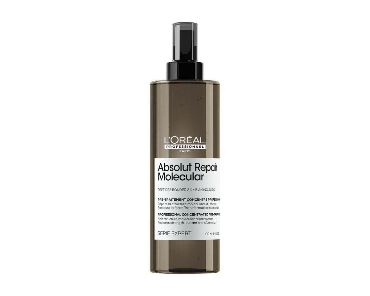 L'ORÉAL PROFESSIONNEL PARIS Haarelexier L'Oréal Absolut Repair Molecular Pre-Treatment 190ml L'ORÉAL PROFESSIONNEL PARIS Haarelexier L'Oréal Absolut Repair Molecular Pre-Treatment 190ml von L'ORÉAL PROFESSIONNEL PARIS