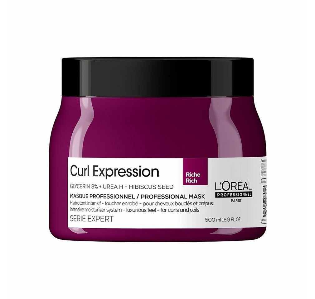 L'ORÉAL PARIS Haarkur Curl Expression Professional Mask Rich 500ml L'ORÉAL PARIS Haarkur Curl Expression Professional Mask Rich 500ml von L'ORÉAL PARIS