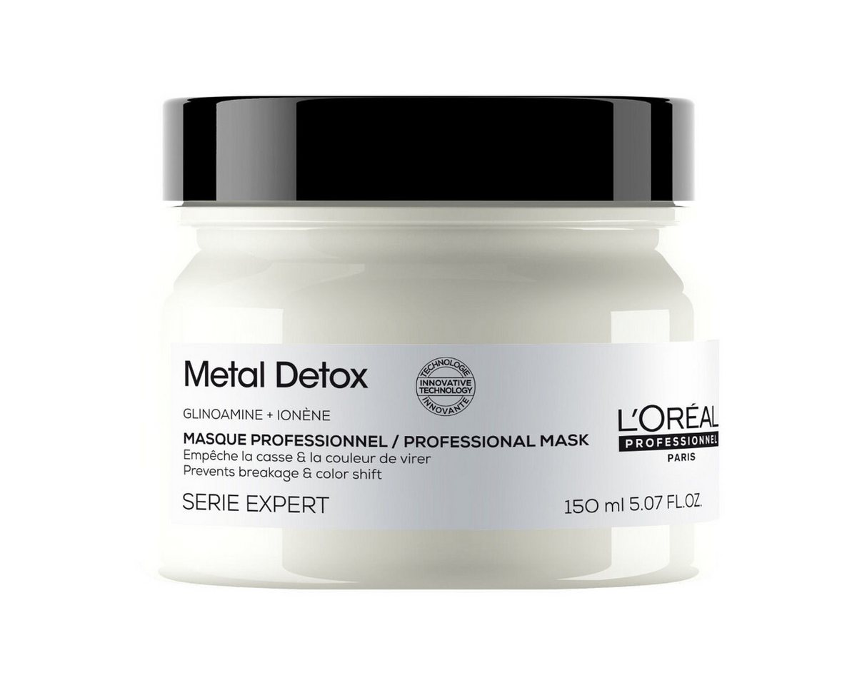 L'ORÉAL PROFESSIONNEL PARIS Haarmaske L'Oréal Metal Detox Mask 150ml L'ORÉAL PROFESSIONNEL PARIS Haarmaske L'Oréal Metal Detox Mask 150ml von L'ORÉAL PROFESSIONNEL PARIS