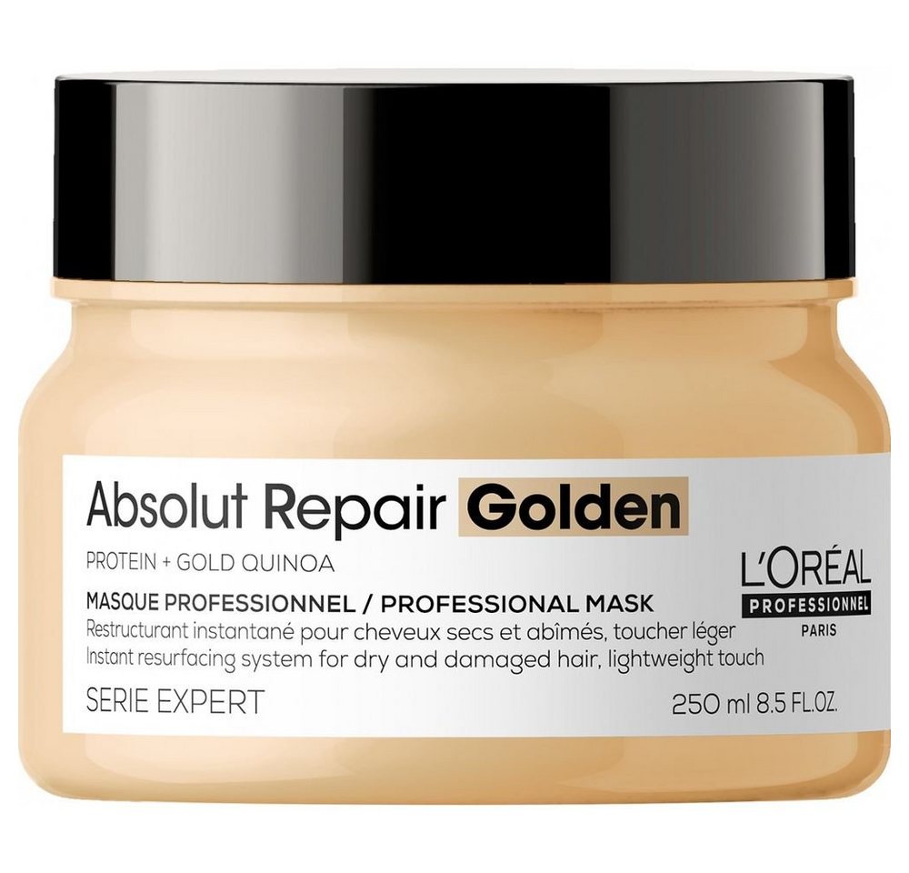 L'ORÉAL PROFESSIONNEL PARIS Haarmaske Série Expert Absolut Repair Golden Maske 250 ml L'ORÉAL PROFESSIONNEL PARIS Haarmaske Série Expert Absolut Repair Golden Maske 250 ml von L'ORÉAL PROFESSIONNEL PARIS