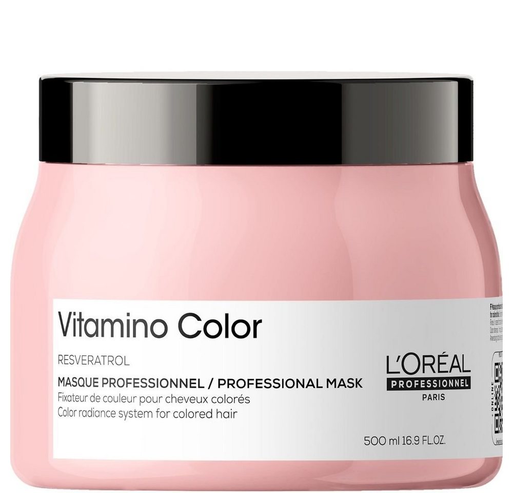 L'ORÉAL PROFESSIONNEL PARIS Haarmaske Serie Expert Vitamino Color Maske 500 ml von L'ORÉAL PROFESSIONNEL PARIS