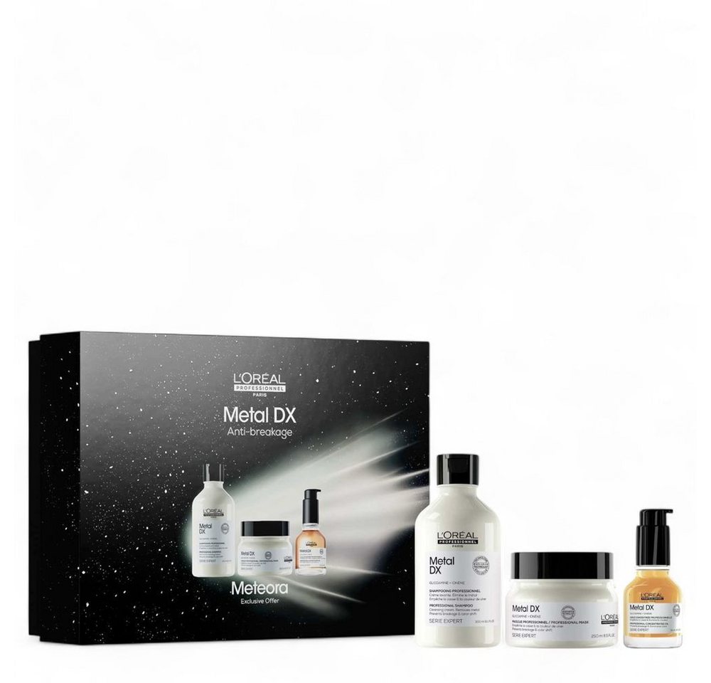 L'ORÉAL PROFESSIONNEL PARIS Haarpflege-Set L'Oreal Metal DX Geschenkset Trio Geschenkset von L'ORÉAL PROFESSIONNEL PARIS