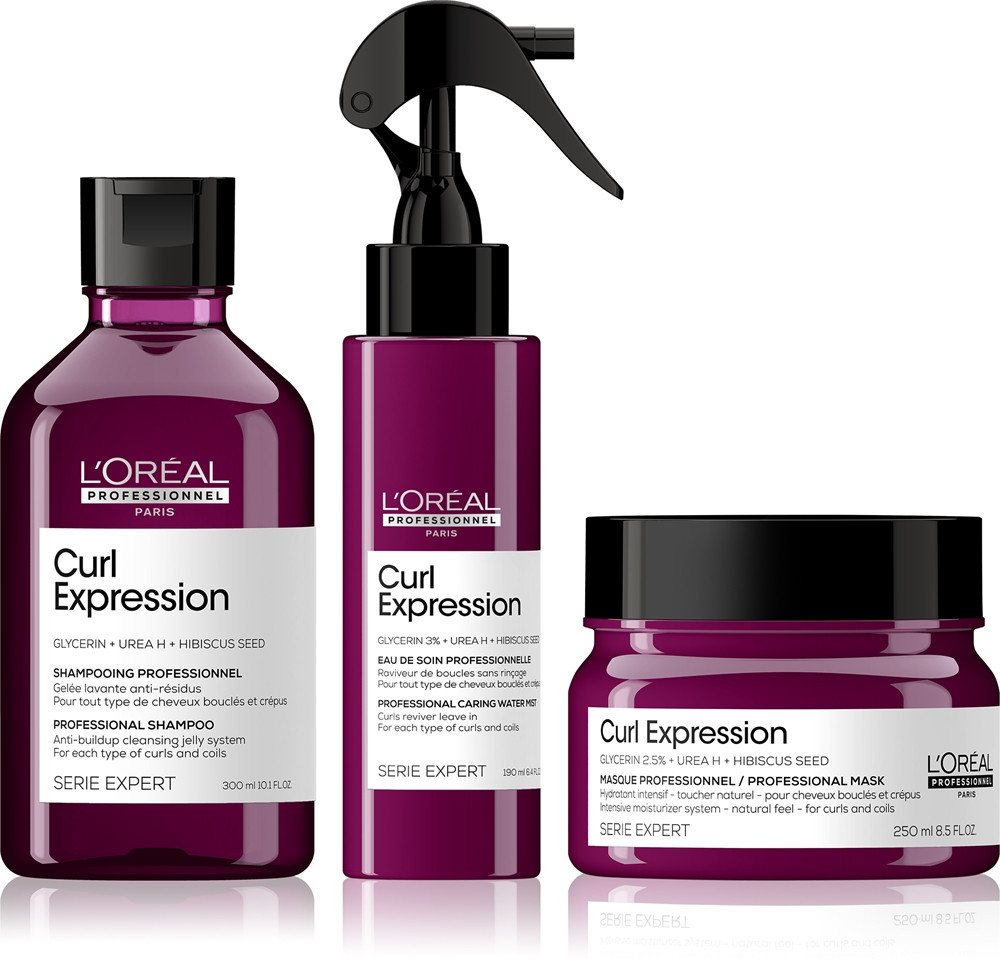 L'ORÉAL PROFESSIONNEL PARIS Haarpflege-Set L'Oréal Professionnel Curl Expression 3er-Set für Lockenpflege, 3-tlg. L'ORÉAL PROFESSIONNEL PARIS Haarpflege-Set L'Oréal Professionnel Curl Expression 3er-Set für Lockenpflege, 3-tlg. von L'ORÉAL PROFESSIONNEL PARIS