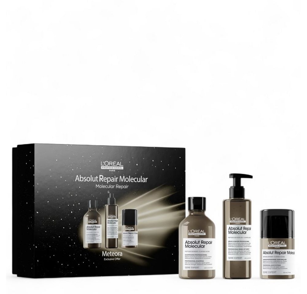 L'ORÉAL PROFESSIONNEL PARIS Haarpflege-Set L'Oréal Série Expert Absolut Repair Molecular Trio Geschenkset von L'ORÉAL PROFESSIONNEL PARIS