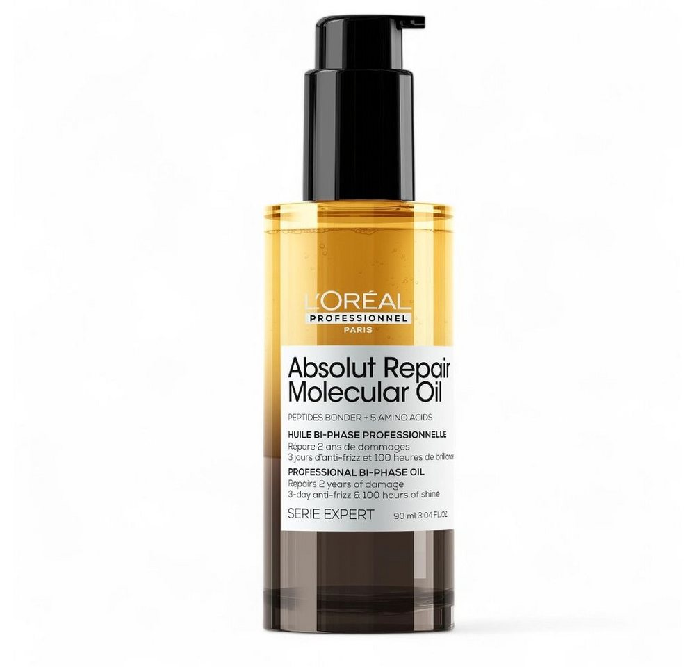 L'ORÉAL PROFESSIONNEL PARIS Haarserum Série Expert Absolut Repair Molecular Bi-Phase Oil 90 ml von L'ORÉAL PROFESSIONNEL PARIS