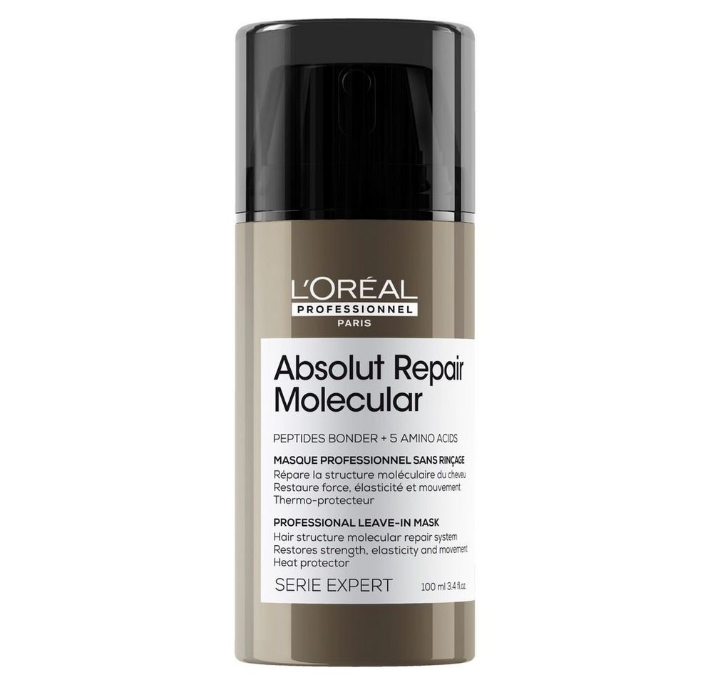 L'ORÉAL PROFESSIONNEL PARIS Haarserum Serie Expert Absolut Repair Molecular Leave-In 100 ml L'ORÉAL PROFESSIONNEL PARIS Haarserum Serie Expert Absolut Repair Molecular Leave-In 100 ml von L'ORÉAL PROFESSIONNEL PARIS