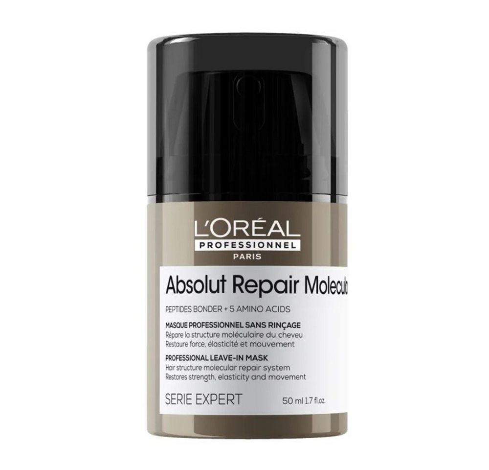 L'ORÉAL PROFESSIONNEL PARIS Haarserum Serie Expert Absolut Repair Molecular Leave-In 50 ml L'ORÉAL PROFESSIONNEL PARIS Haarserum Serie Expert Absolut Repair Molecular Leave-In 50 ml von L'ORÉAL PROFESSIONNEL PARIS