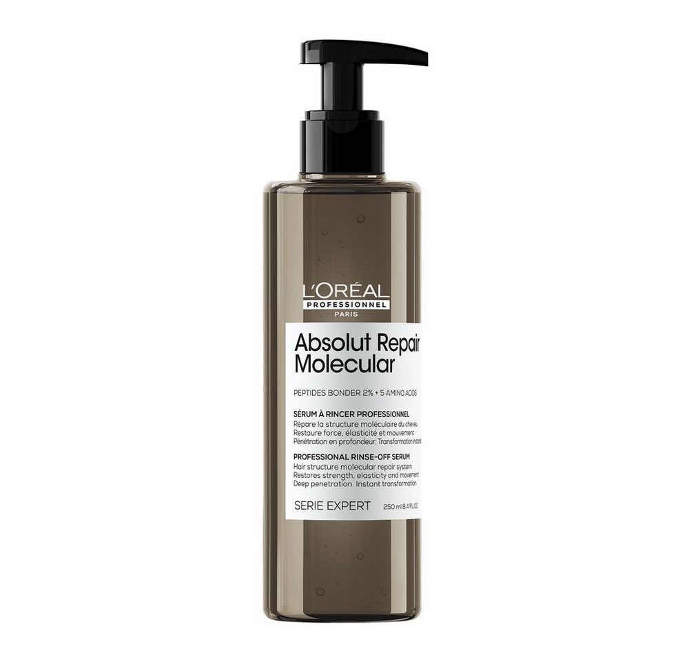 L'ORÉAL PROFESSIONNEL PARIS Haarserum Série Expert Absolut Repair Molecular Rinse-Off Serum 250 ml L'ORÉAL PROFESSIONNEL PARIS Haarserum Série Expert Absolut Repair Molecular Rinse-Off Serum 250 ml von L'ORÉAL PROFESSIONNEL PARIS