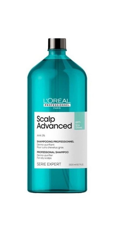L'ORÉAL PROFESSIONNEL PARIS Haarshampoo L'Oréal Scalp Advanced Anti-Oiliness Dermo-Purifier Shampoo 1500ml von L'ORÉAL PROFESSIONNEL PARIS