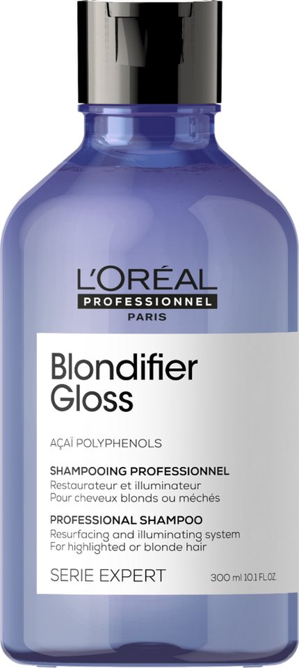 L'ORÉAL PROFESSIONNEL PARIS Haarshampoo L'Oreal Serie Expert Blondifier Shampoo Gloss 300ml L'ORÉAL PROFESSIONNEL PARIS Haarshampoo L'Oreal Serie Expert Blondifier Shampoo Gloss 300ml von L'ORÉAL PROFESSIONNEL PARIS