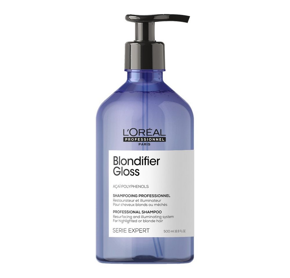 L'ORÉAL PROFESSIONNEL PARIS Haarshampoo L'Oreal Serie Expert Blondifier Shampoo Gloss 500ml L'ORÉAL PROFESSIONNEL PARIS Haarshampoo L'Oreal Serie Expert Blondifier Shampoo Gloss 500ml von L'ORÉAL PROFESSIONNEL PARIS