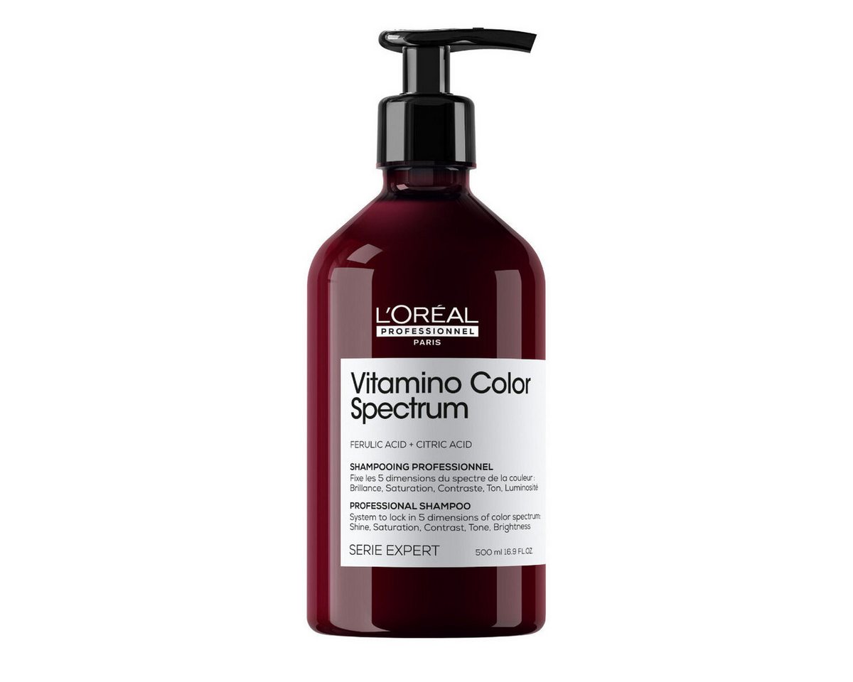 L'ORÉAL PROFESSIONNEL PARIS Haarshampoo L'Oréal Vitamino Color Spectrum Shampoo 500ml L'ORÉAL PROFESSIONNEL PARIS Haarshampoo L'Oréal Vitamino Color Spectrum Shampoo 500ml von L'ORÉAL PROFESSIONNEL PARIS