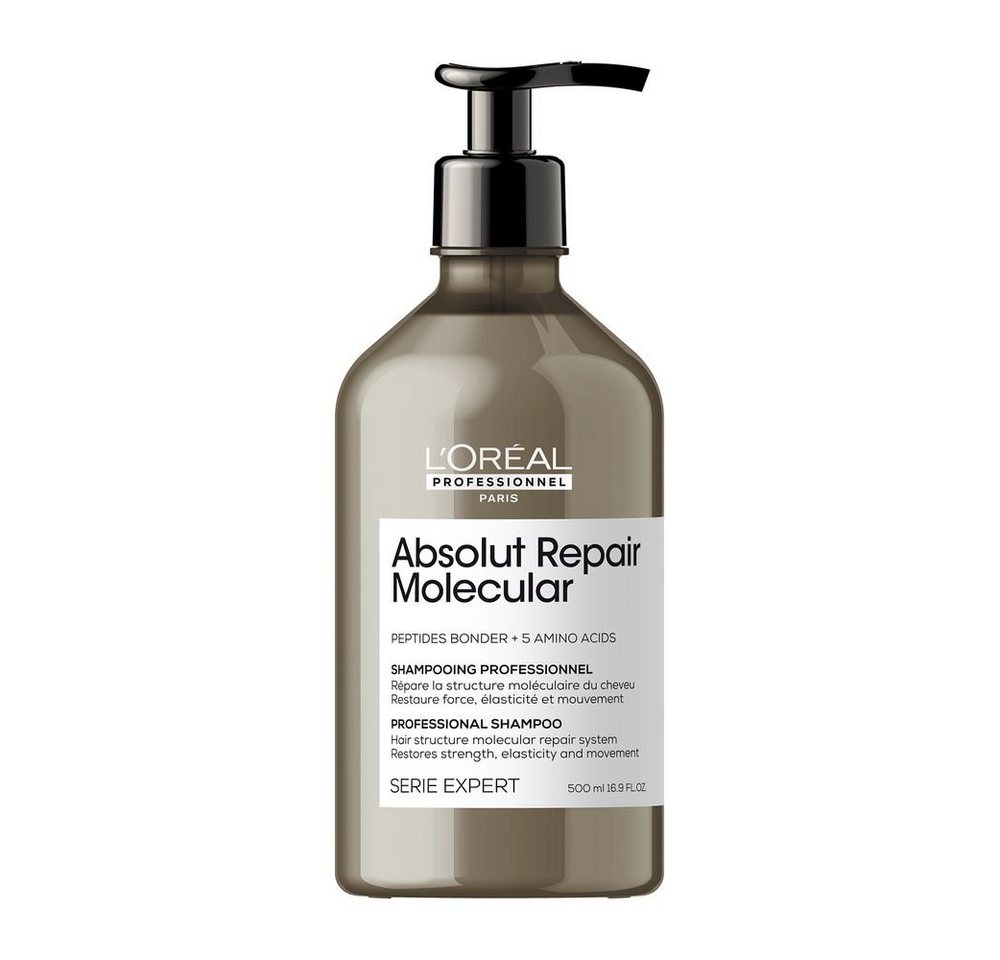 L'ORÉAL PROFESSIONNEL PARIS Haarshampoo Serie Expert Absolut Repair Molecular Shampoo 500 ml L'ORÉAL PROFESSIONNEL PARIS Haarshampoo Serie Expert Absolut Repair Molecular Shampoo 500 ml von L'ORÉAL PROFESSIONNEL PARIS