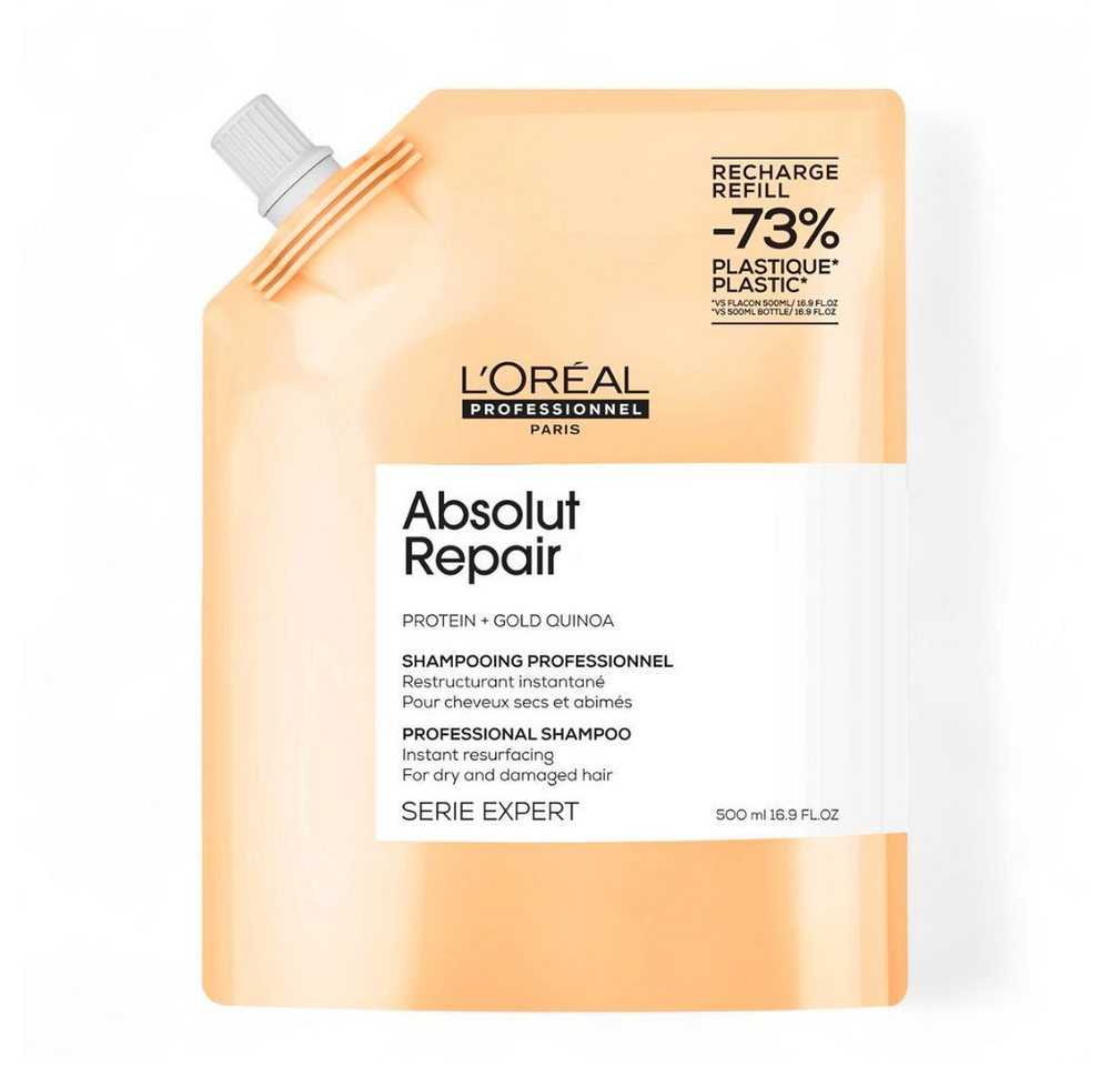 L'ORÉAL PROFESSIONNEL PARIS Haarshampoo Serie Expert Absolut Repair Shampoo Refill 500 ml von L'ORÉAL PROFESSIONNEL PARIS
