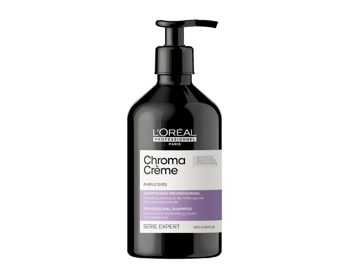 L'ORÉAL PROFESSIONNEL PARIS Haarshampoo L'Oréal L'Oréal Serie Expert Chroma Shampoo 500ml Purple von L'ORÉAL PROFESSIONNEL PARIS