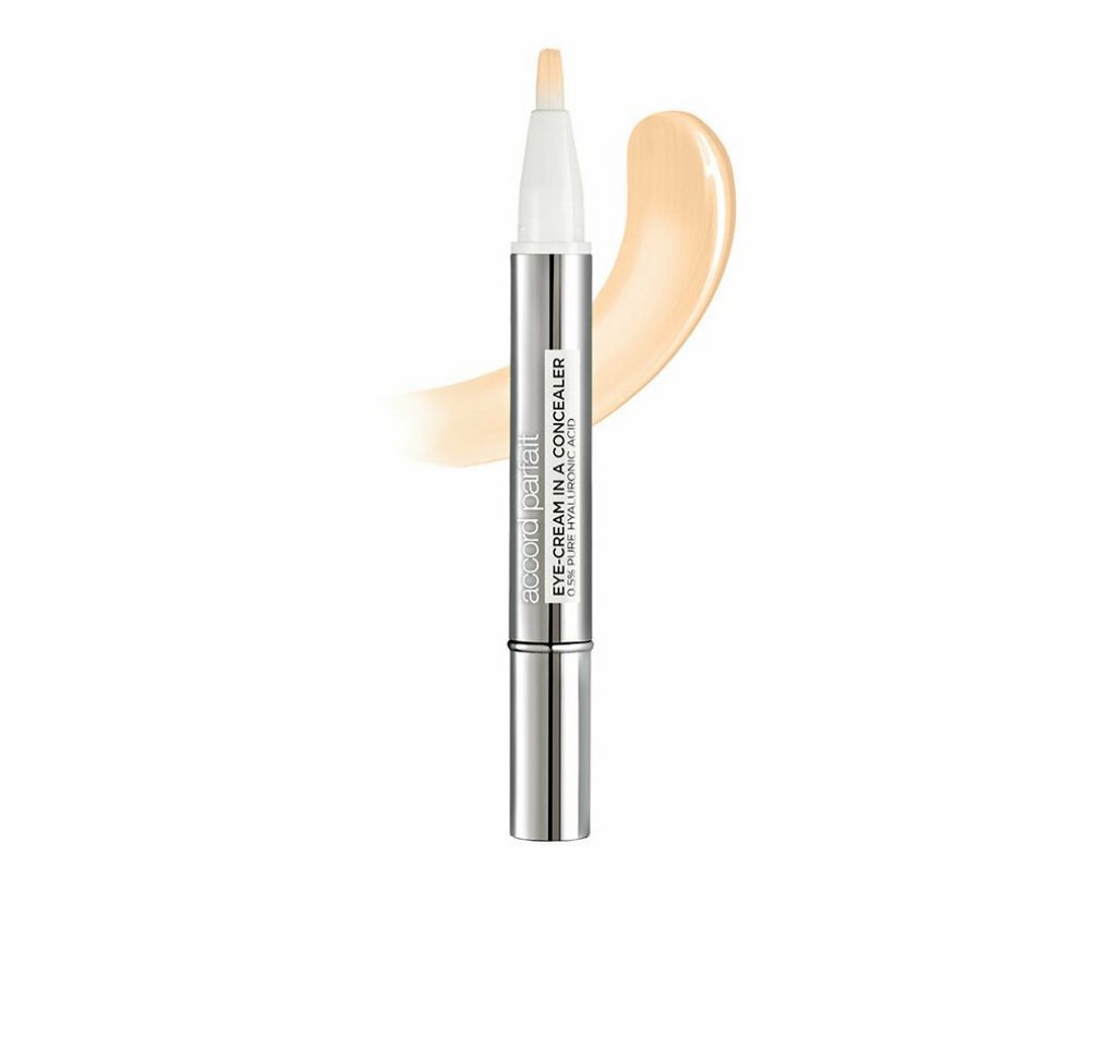 L'ORÉAL PARIS Lidschatten-Base ACCORD PARFAIT eye-cream in a concealer #1-2D-beige ivore von L'ORÉAL PARIS